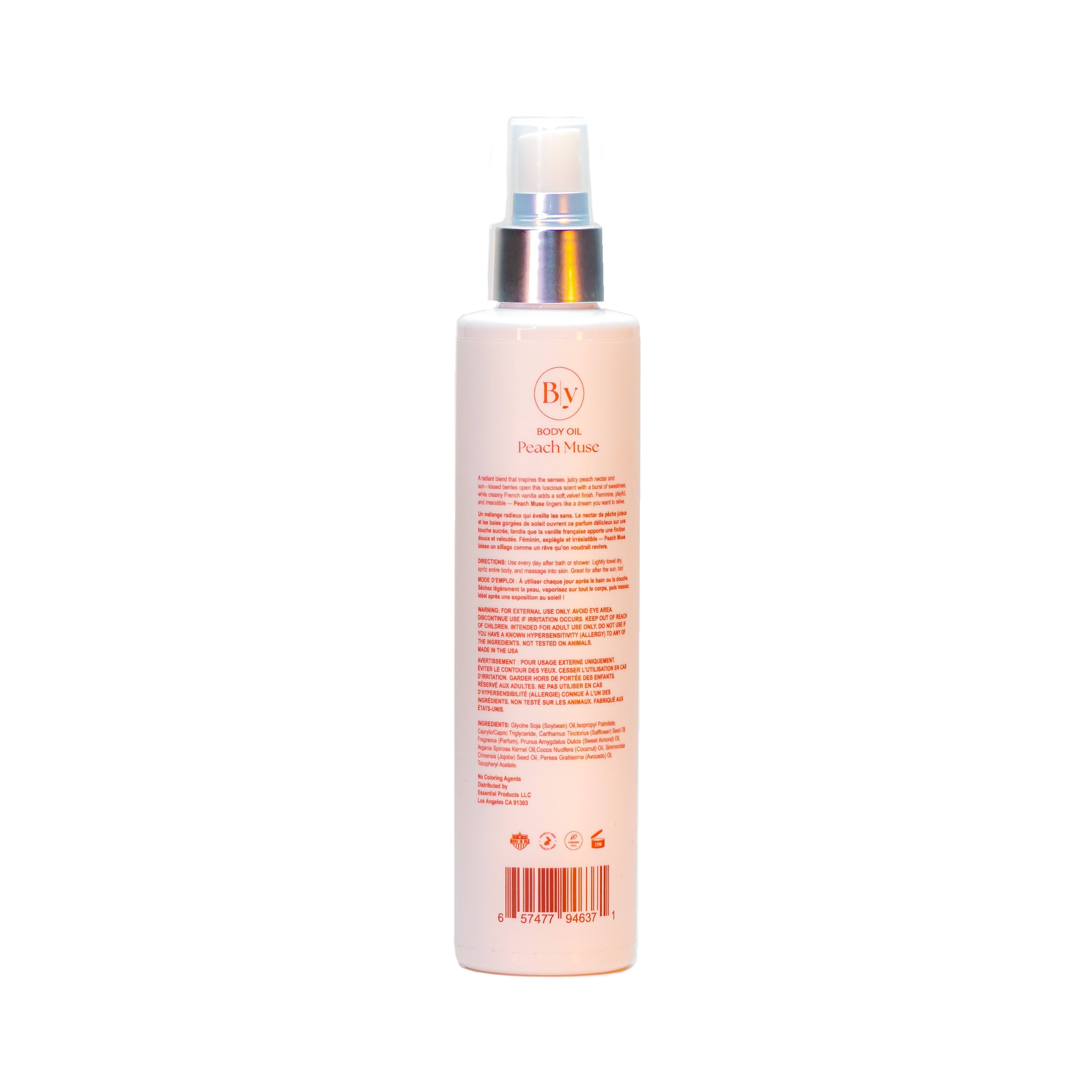 Hydrating Body Oil - Peach Muse